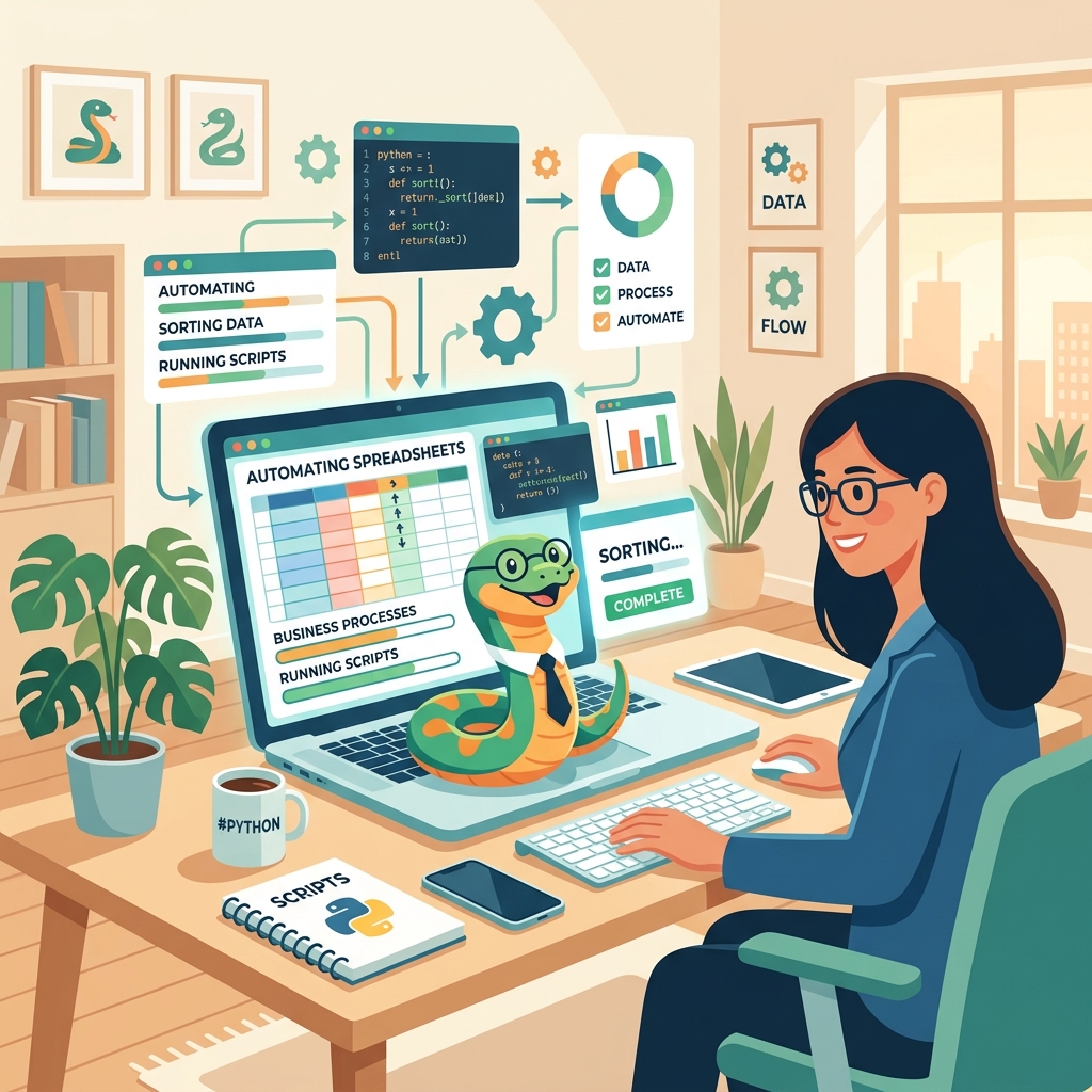 Automasi Sederhana dengan Python untuk Pekerjaan Kantor Python Office Automation